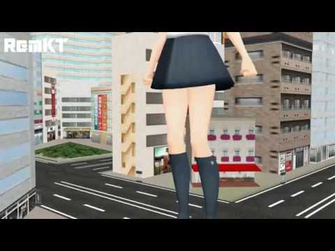 Female giantess growth 1
